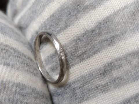 【garden(ガーデン)の口コミ】 シンプルで普段使いできるだけでなく、よくみるとダイヤが入っていたりミ…