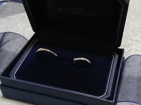 【銀座ダイヤモンドシライシの口コミ】 いいな！と思ったデザインが私達の思い出に纏わる星のデザインで、しかも…