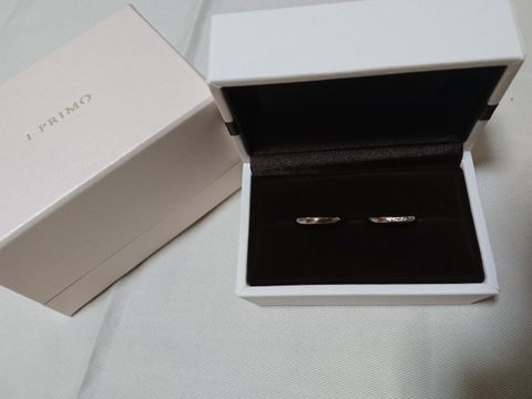 【アイプリモ(I-PRIMO)の口コミ】 指輪を着けた時に、少しキラキラしたもの、でも目立ちにくいもを探してこ…
