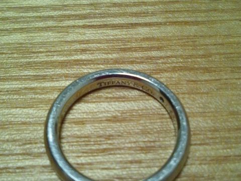 【ティファニー(Tiffany & Co.)の口コミ】 TIFFANY&Co.は以前から憧れのブランドで結婚指輪はここのを付けたいと…