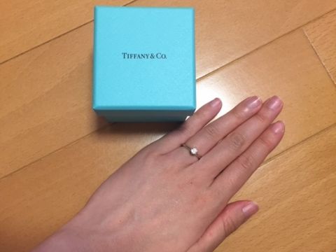 【ティファニー(Tiffany & Co.)の口コミ】 もともとティファニーの指輪に憧れがあったからです。厳格なダイヤモンド…