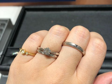 【エクセルコダイヤモンド(EXELCO DIAMOND)の口コミ】 色んなデザインのリングの取扱いがあり、気に入るデザインが必ず見つかり…