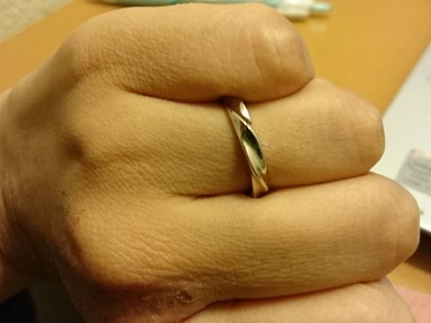 【アイプリモ(I-PRIMO)の口コミ】 厚みのあるリング・ちょっと変わったリングを探していて、ビビッときたの…