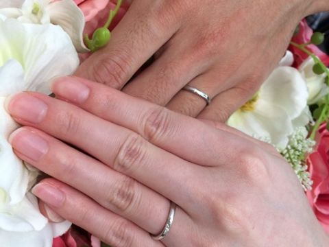 【アイプリモ(I-PRIMO)の口コミ】 婚約指輪をアイプリモさんで購入し、結婚指輪もアイプリモさんで購入した…