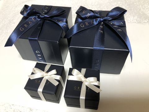 【グラフ(GRAFF)の口コミ】 婚約指輪と結婚指輪を重ね付けもできるよう、同じブランドで揃えたいと考…