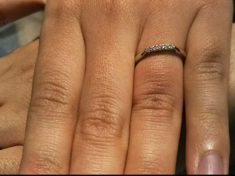 【エクセルコダイヤモンド(EXELCO DIAMOND)の口コミ】 めっちゃ可愛い‼
最初に見たときから可愛い‼
と思い、試着させてもらい
さ…