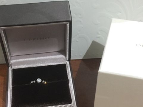 【アイプリモ(I-PRIMO)の口コミ】 もともとピンクダイヤを使ったものにしたいというこだわりがあり、数件ピ…