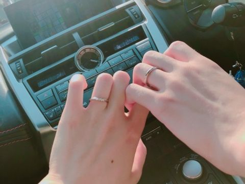 【エクセルコダイヤモンド(EXELCO DIAMOND)の口コミ】 王道の結婚指輪っぽいものを探していたのですが、他の人とはあまり被りた…