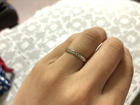 【festaria bijou SOPHIA(フェスタリア ビジュソフィア)の口コミ】 旦那と話し合った結果シンプルなものが良いということになり、色々見た中…