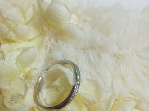 【宝石工房ヴァンモアの口コミ】 違う店で買った婚約指輪とセットリングできるようにオーダーできるという…