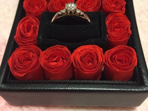 【エクセルコダイヤモンド(EXELCO DIAMOND)の口コミ】 自分の指にはめたときに一番しっくりいき、彼も同じ思いだったことが決め…