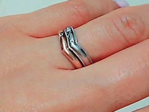 【ケイウノ ブライダル(K.UNO BRIDAL)の口コミ】 結婚指輪のデザインが決まっていたので、そのデザインに合わせて主人が内…