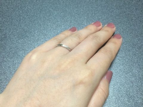 【アイプリモ(I-PRIMO)の口コミ】 もともと、婚約指輪指輪もアイプリモで購入していたので、とても気に入っ…