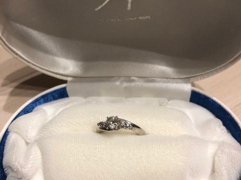 【１／ｆ エフブンノイチの口コミ】 プロポーズ時にサプライズでもらった指輪なので、指輪購入は旦那だけでし…