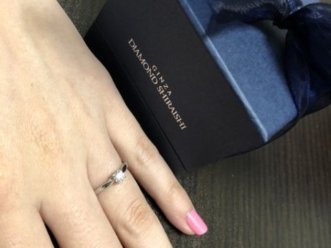 【銀座ダイヤモンドシライシの口コミ】 店員さんの親しみやすさ、丁寧な接客だったので、ここで見つかるといいな…