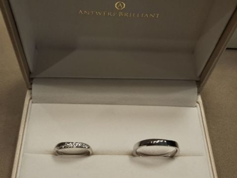 【ANTWERP BRILLIANT(アントワープブリリアント)の口コミ】 シンプルすぎず、ギラギラしすぎず、あまり人とかぶらないデザインを探し…