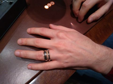 【ティファニー(Tiffany & Co.)の口コミ】 外国人の新郎用なので、日本ではなかなか大きい指輪のサイズがありません…