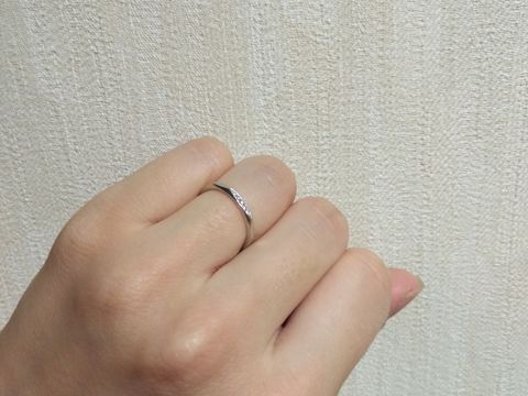 【ヴァンドーム青山(VENDOME AOYAMA)の口コミ】 シンプルなものを探していました。どこのお店もシンプルなものはたくさん…