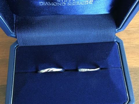 【銀座ダイヤモンドシライシの口コミ】 店員さんが何度も相談にのってくださった事とセミオーダーが出来ることで…