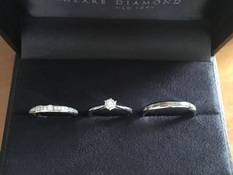 【ラザール ダイヤモンド(LAZARE DIAMOND)の口コミ】 もともと婚約指輪はいらないと（予算都合で）断っていたのでちょっとくら…