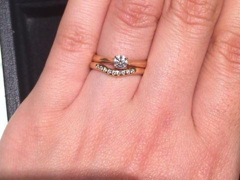 【ティファニー(Tiffany & Co.)の口コミ】 沢山定番の形の指輪を持っていたので、少しデザイン性のある指輪を希望し…