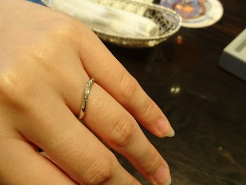 【ケイウノ ブライダル(K.UNO BRIDAL)の口コミ】 ダイアの入った結婚指輪を探していて、たくさんの種類を見る事ができた。
…