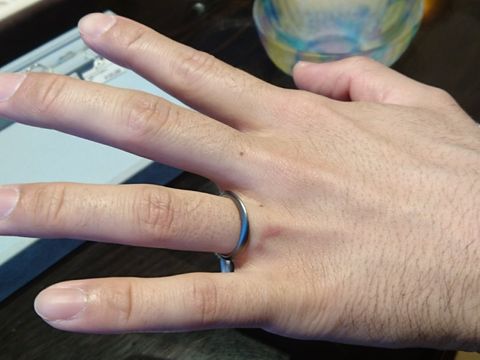 【ケイウノ ブライダル(K.UNO BRIDAL)の口コミ】 ディズニーのミッキーデザインの指輪があり、ディズニー好きの夫婦にとっ…