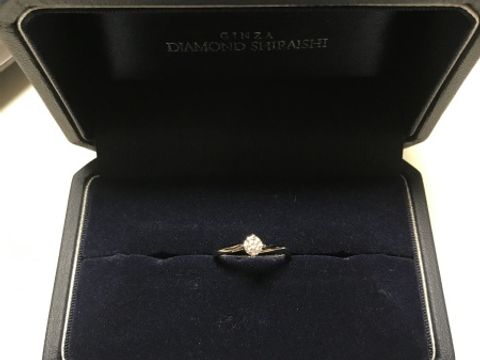 【銀座ダイヤモンドシライシの口コミ】 新婦がシンプルで着け心地の良い物が良いと言っていたので色々探していた…