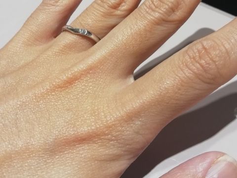 【TRECENTI(トレセンテ)の口コミ】 ここでは90分ほどかけて結婚指輪のVタイプ、ウェーブタイプ、リングタイプ…