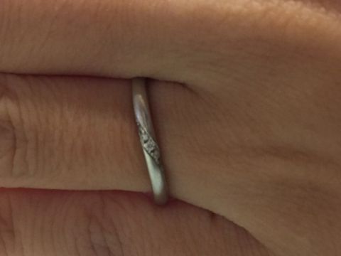 【アイプリモ(I-PRIMO)の口コミ】 旦那の太い指でも変に見えないデザインを複数選び、その中から決めました…