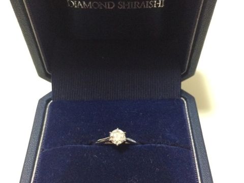 【銀座ダイヤモンドシライシの口コミ】 （主人から聞いた話ですが、、、）指輪のデザインが妻のイメージに合うと…