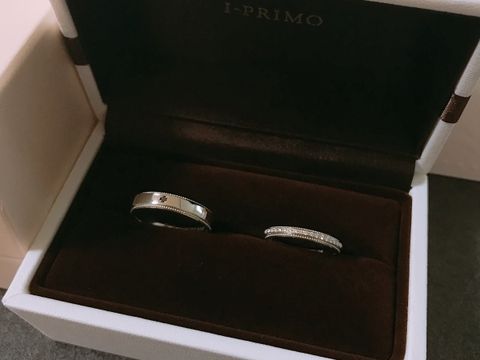 【アイプリモ(I-PRIMO)の口コミ】 当初はノーナを結婚指輪にしようと思っておりましたが、男性側の指輪にも…