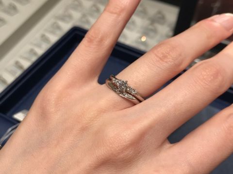 【銀座ダイヤモンドシライシの口コミ】 一番の決め手はダイヤモンドの輝きです。ギラギラし過ぎない上品な輝きが…