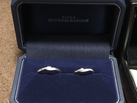 【銀座ダイヤモンドシライシの口コミ】 ほかの人とかぶらないデザインが1番の魅力でした。よくあるようなデザイン…