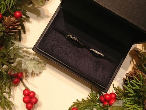 【ラザール ダイヤモンド(LAZARE DIAMOND)の口コミ】 メレダイヤの輝きが他のお店より良く、ハーフエタニティも気に入りました…