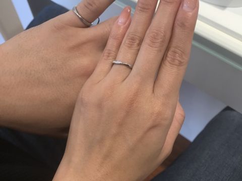 【JEWELRY STUDIO Advance(ジュエリースタジオアドバンス)の口コミ】 ラインがきれいで着け心地がとてもよかったです。
女性用は、もともとはダ…