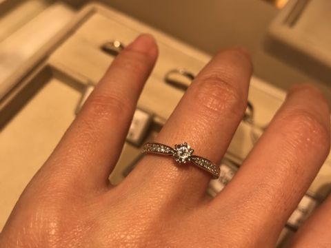 【ギンザタナカブライダル(GINZA TANAKA BRIDAL)の口コミ】 貴金属ジュエリーの老舗ということで、プラチナの品質には間違いないだろ…