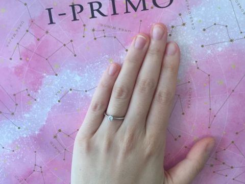 【アイプリモ(I-PRIMO)の口コミ】 彼がプロポーズリングとして用意してくれたものでした。たまたま友人と店…
