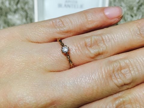【Jupiter BLANTELIE(ジュピターブラントリエ)の口コミ】 JUPITERの婚約指輪がいい！と決めていました。九州で取り扱いのあるビジュ…