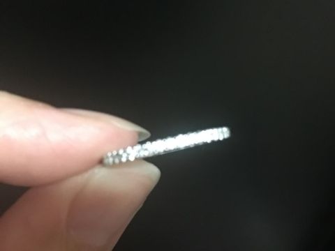【STAR JEWELRY(スタージュエリー)の口コミ】 太いリングより細いリングの方がタイプだったので華奢なデザインのリング…