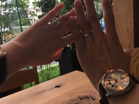 【BIJOUPIKO(ビジュピコ)の口コミ】 ひねりのあるデザインで探していた。つけた時の指への馴染み具合で決めた…