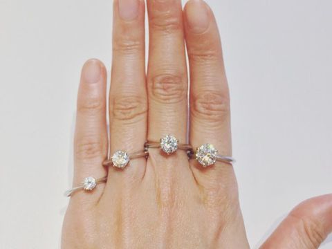 【BRILLIANCE+(ブリリアンスプラス)の口コミ】 brilliance_plusさんでカラット数比較をして自分の理想をみることができま…