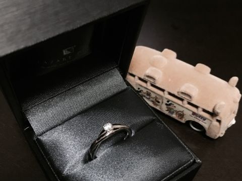 【ラザール ダイヤモンド(LAZARE DIAMOND)の口コミ】 旦那さんが１人で私に内緒でお店に行ったんですが、事前にネットで私好み…