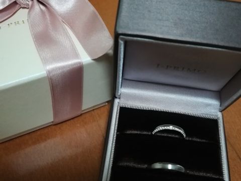 【アイプリモ(I-PRIMO)の口コミ】 側面にダイヤ(男性はヘアーライン)になっててて着ける向きによってイメー…