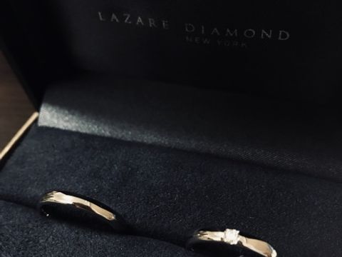 【ラザール ダイヤモンド(LAZARE DIAMOND)の口コミ】 内側のカッティングが良いのか、指馴染みが良く長く使えそう。付け外しも…