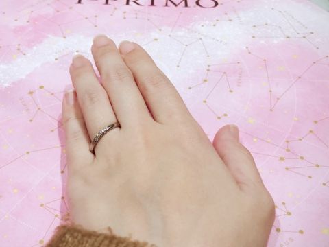 【アイプリモ(I-PRIMO)の口コミ】 作りもしっかりしててダイヤも埋め込まれてるので日常生活で邪魔にならず…