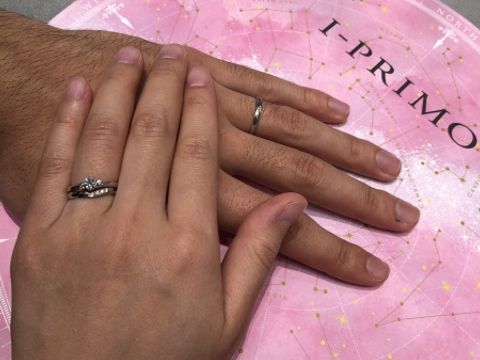 【アイプリモ(I-PRIMO)の口コミ】 デザインが少しウェーブがかかっており、真っ直ぐでないところに可愛さが…