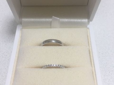 【TASAKI(タサキ)の口コミ】 プロポーズでもらった指輪がTASAKIさんの指輪だったので、結婚指輪もTASAK…