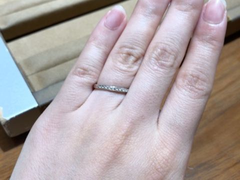 【FISCHER(フィッシャー)の口コミ】 海外ブランドならではの太めのデザインが多いのですが、私が試着したもの…