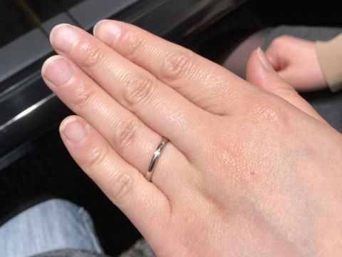 【エクセルコダイヤモンド(EXELCO DIAMOND)の口コミ】 シンプルなものが良かったので、一目みて気に入った。
希望通りのデザイン…